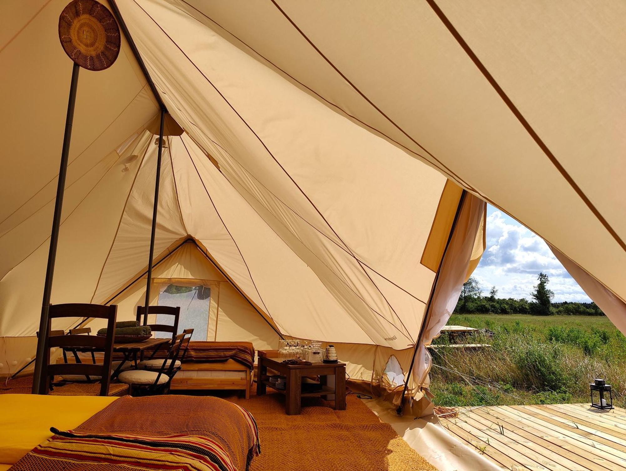 Under Canvas Bornholm Ostermarie Luaran gambar